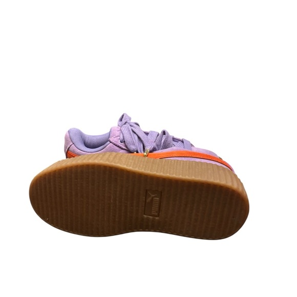 Puma Creeper Fatty Fenty Lavender Orange Sneakers NWOB - Picture 5 of 5